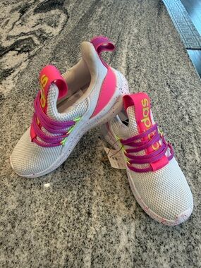NWT Kids' Lite Racer Adapt 7.0 Slip On Shoe Little/Big Kid (spots)